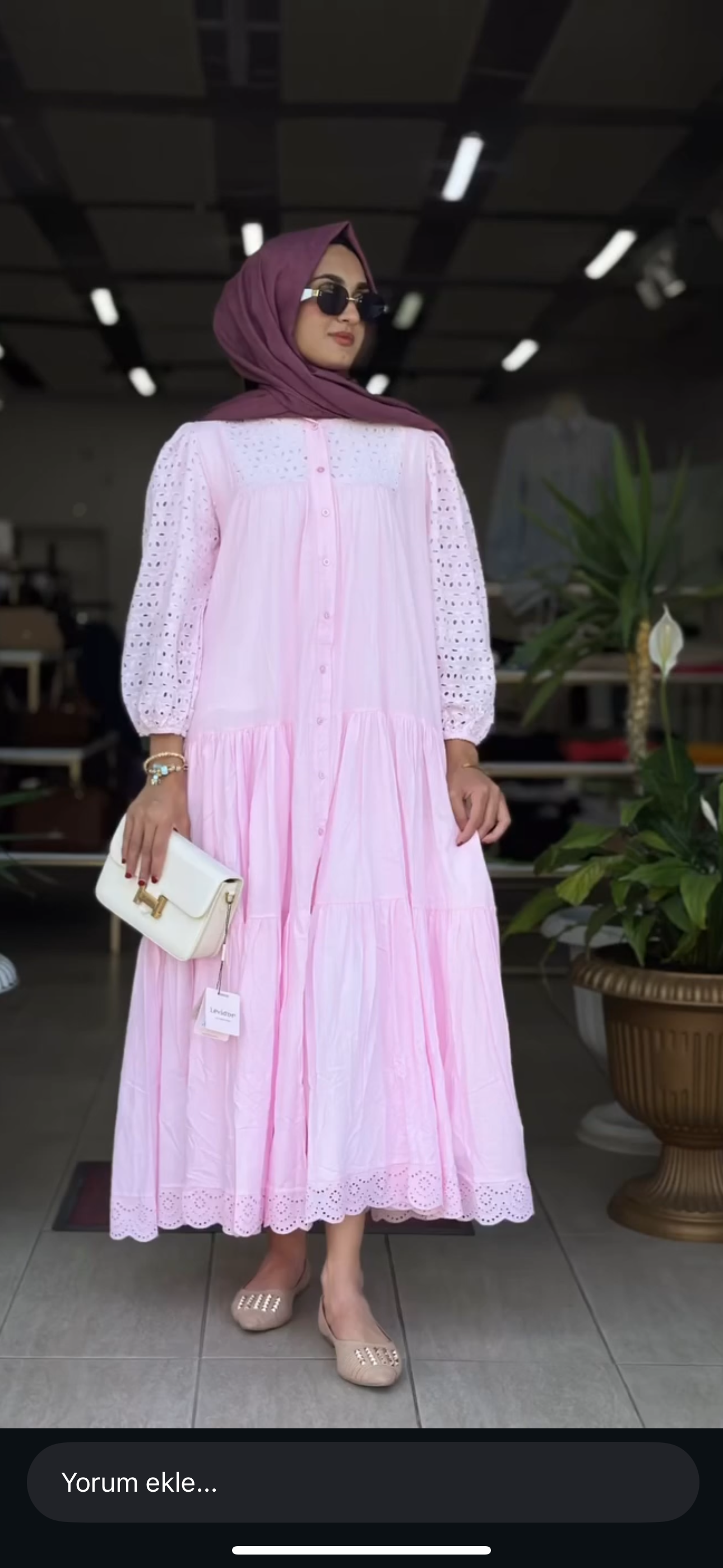 %100 PAMUK EYLÜL ELBİSE