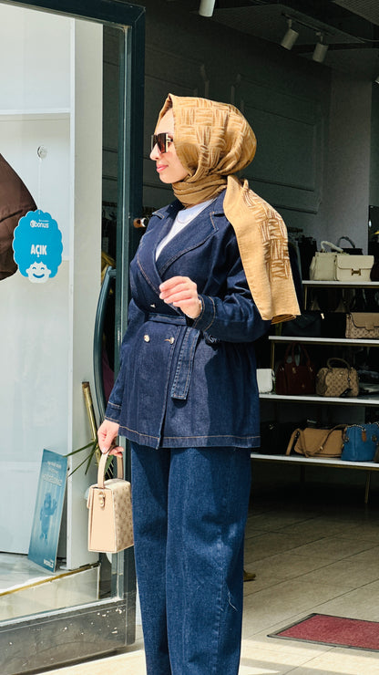 DÜĞME DETAYLI CEKET