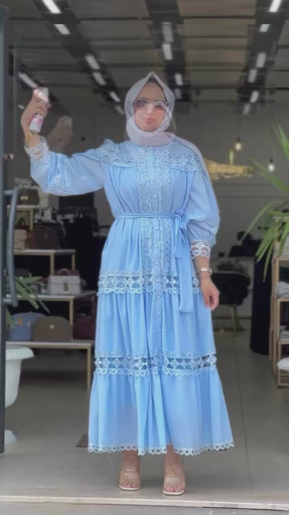 Yaka düğme detaylı tunik